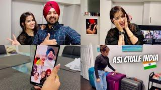 FINALLY ASI CHALE INDIA || FAMILY NU DITA SURPRISE || SHOCKING REACTION || @JassArsh