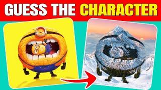 Guess the Despicable Me 4 Characters by Squint Your Eyes| Despicable Me 4 Movie Quiz