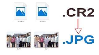 How to Convert CR2 to JPG Image I Canon Users