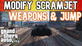 Gta 5 How to Modify Scramjet - How to use Jump & Weapons on Scramjet Gta