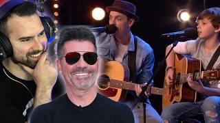 Father-Son Singing Duo Wins SIMON Cowell's GOLDEN BUZZER with Original Song - Vocal Coach Reaction