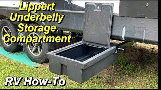 RV How To: Lippert Underchassis Storage Compartment