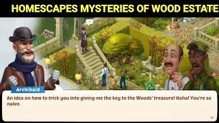 Mysteries of Wood Estate Homescapes Complete Walkthrough