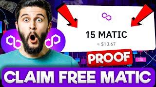 Claim FREE 15.00 MATIC Every 60 minutes | no Investment | Free Polygon Matic Site