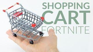 Shopping Cart (Fortnite Battle Royale) – Polymer Clay Tutorial