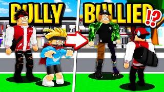 The BULLY gets BULLIED in Roblox BROOKHAVEN RP!!
