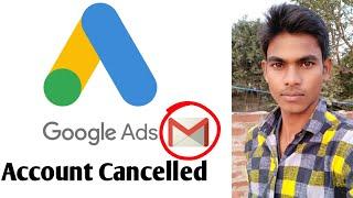 Your Google Ads account was cancelled due to no spend // vkraja