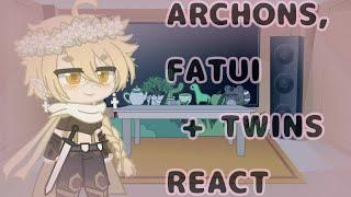 Archon's + Fatui React & Yae Miko  ||ꪑꪊᦓꫝ᥅ꪮꪮꪑ_᥇ꪖᛕꪖ 泳さ仮|| 