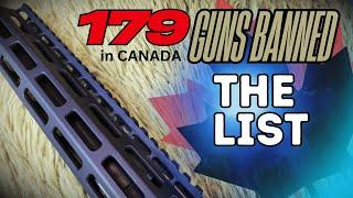 March 7 2025 Gun Ban Canada: The New List