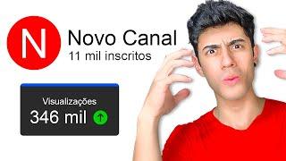 Como Canais Pequenos Estão Quebrando o Youtube com até 3 Vídeos?