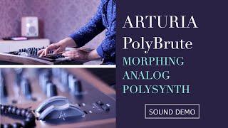 #ARTURIA #Polybrute Best Morphing Analog #Synthesizer 2021 | Sound Demo