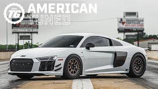 2,000+ HP Twin-Turbo Audi R8 V10 EATS Stock Axles | American Tuned Ft. Rob Dahm