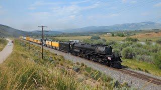 Railfanning 7/22 and 7/23/2024: Big Boy's 2024 Tour, Part 2: 4014's Idaho Debut!