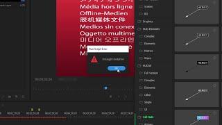 FIXED: uncaught exception premiere pro error pops up