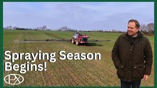 Spraying Season Kicks Off: Futures Wheat, Big Yields & Hive of Farm Activity at P.X Farms!