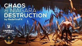 Chaos & Niagara Destruction: A Beginner Real-Time VFX Course in Unreal Engine 5.4 by RedefineFX