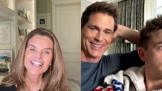 Rob Lowe and Son John Lowe Joins Maria to Talk about Their New Netflix Show "Unstable"