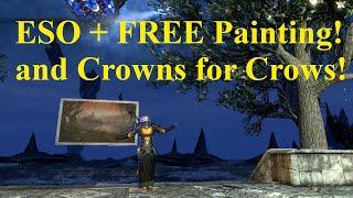 ESO Plus FREE Painting and Crowns for Crows!  Crow Assistants Have Dropped!