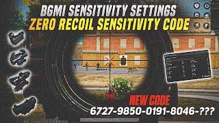 NEW UPDATE 3.4 !!BEST SENSITIVITY CODE+CONTROL SETTINGS BGMI/PUBG MOBILE | BGMI AFTER UPDATE 3.4