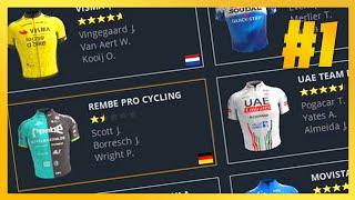 OUR CAREER BEGINS! #1 - Pro Cycling Manager 2024 - REMBE Pro Cycling Career