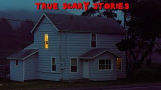 12 True Scary Stories To Keep You Up At Night (Horror Compilation W/ Rain Sounds)