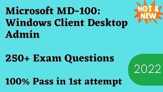 Microsoft (MD-100) Exam Questions & Dumps [Practice tests 2023]