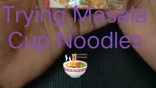 Trying Masala Cup Noodlesl Rate:10/10 l AG Boy Kitchen