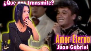 JUAN GABRIEL - Amor Eterno | ¿Qué nos transmite? | CANTANTE ARGENTINA - REACCION & ANALISIS