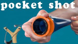 Как сделать POCKET SHOT (Рогатка) Которым можно застрелить слона.