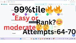 IBPS RRB PO PRE-2 SCORE | 99%tile| Testbook | Score Analysis