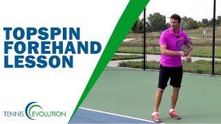 How To Hit Amazing Topspin Forehand | TENNIS FOREHAND