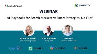 Webinar: AI Playbooks for Search Marketers