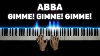 ABBA - Gimme! Gimme! Gimme! | На пианино