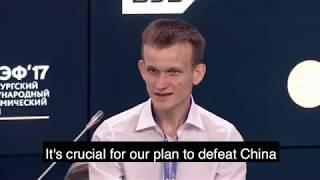 Vitalic Buterin and Vladimir Putin Discussing Shitcoins:: Ethereum DevCon 2020