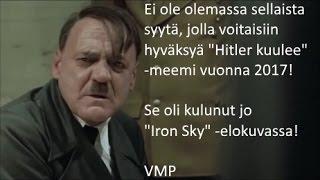 Hitler kuulee "renessanssimies" -vlogin sisällöstä