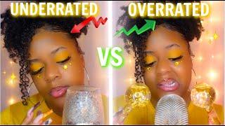 ASMRUNDERRATED VS OVERRATED TRIGGERS  [SO TINGLY THOUGH ]