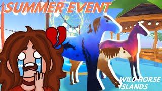 I CAUGHT the NEW SUMMER EVENT HORSES in WILD HORSE ISLANDS on ROBLOX (Summer Event 2023)