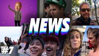 LES NEWS #7 : Nyjah Huston skate avec Justin Bieber, Kelly Slater intronisé, Justine Dupont..