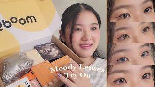 Moody Lenses Try On Haull! Comfortable Colored Contact Lenses | Palina