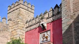 Alcazar Real Palace in Seville Spain