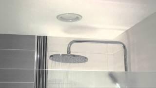 BEAM Heat Recovery Ventilation (MVHR) Extractor Fan in Bathroom