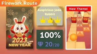 Rolling Sky - Auspicious Jade Rabbit (New Version Firework Route!)