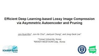 [ICASSP 2020] Efficient Deep Learning-based Lossy Image Compression via Asymmetric Autoencoder ...