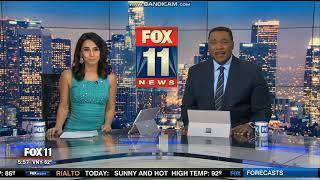 KTTV Fox 11 Morning News at 6am open September 17, 2018