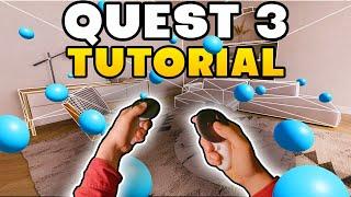 How To Make a Quest 3 Mixed Reality Game - Unity Tutorial