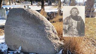 Pottawatomie Chief buried in a pioneer cemetery - Exploring Evergreen Cemetery