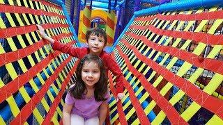 Indoor Playground for Kids with Slides and Color Ball