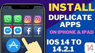 New Install Duplicate Apps On iPhone & iPad iOS 14 ! Install Duplicate Apps On iOS 14 ! Latest 2021