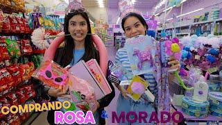 COMPRAS ROSAS VS MORADAS CON ANA EMILIA | AnaNANA TOYS