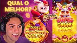 FORREI MUITO HOJE!! JOGUEI FORTUNE RABBIT VS A CÓPIA DELE, QUAL FOI O MELHOR??